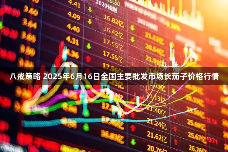 八戒策略 2025年6月16日全国主要批发市场长茄子价格行情